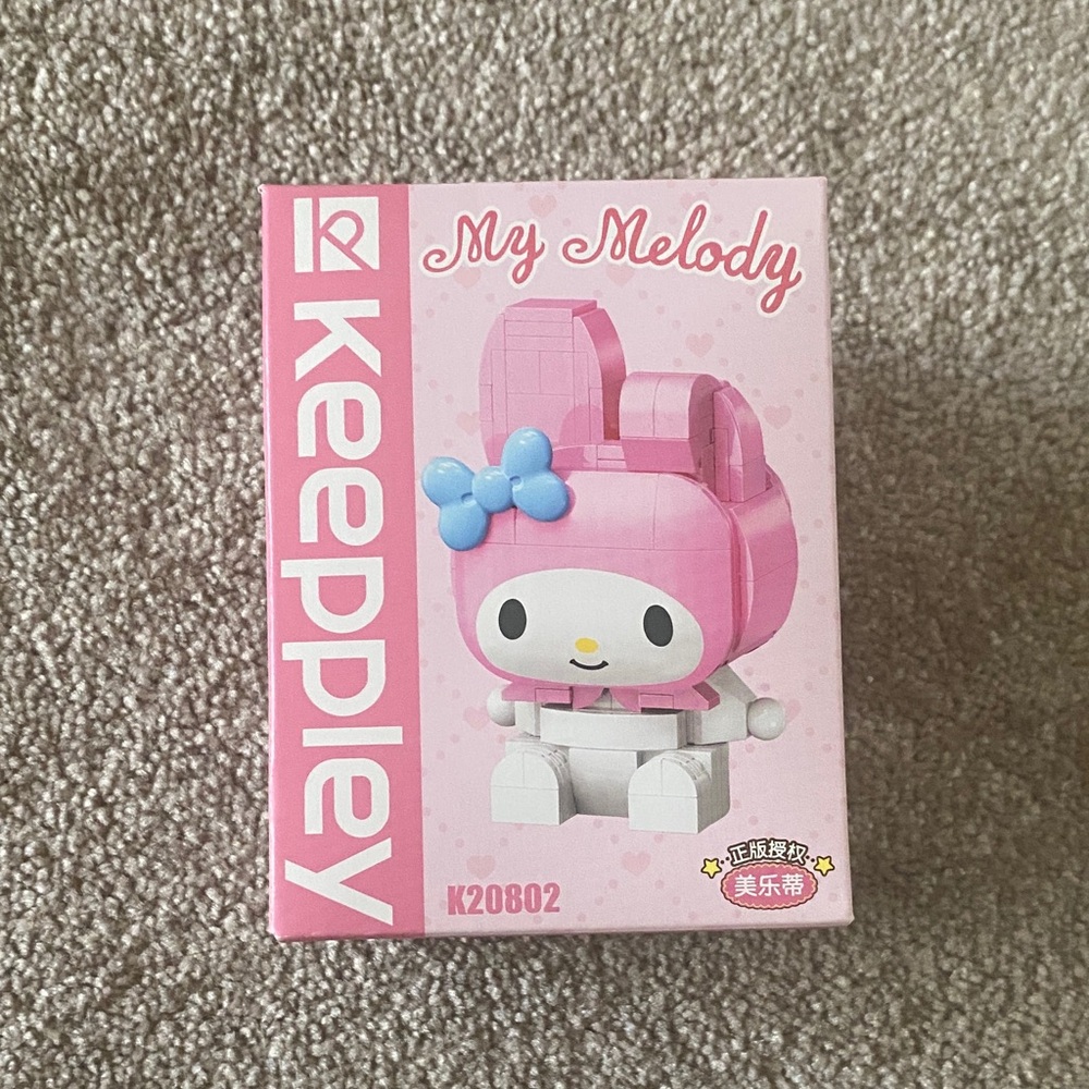 Keeppley Sanrio My Melody Pink and Blue Building Set